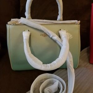 NWT Coach Surrey Carryall With Ombré Effect Purse